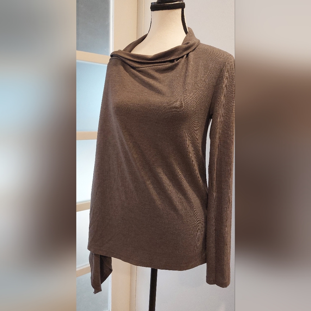Forever 21 Brown Draped Cardigan - Picture 4 of 6